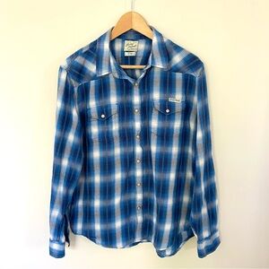 Lucky Brand western Shirt rodeo cowgirl wild west